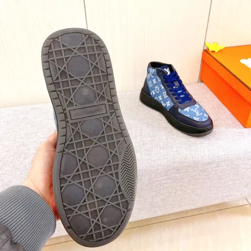 Cheap Louis Vuitton High Tops Shoes For Men #1416282 Replica Wholesale [$88.00 USD] [ITEM#1416282] on Replica Louis Vuitton High Tops Shoes