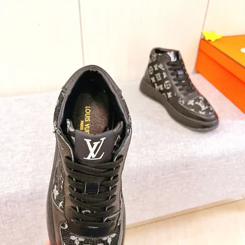Cheap Louis Vuitton High Tops Shoes For Men #1416283 Replica Wholesale [$88.00 USD] [ITEM#1416283] on Replica Louis Vuitton High Tops Shoes