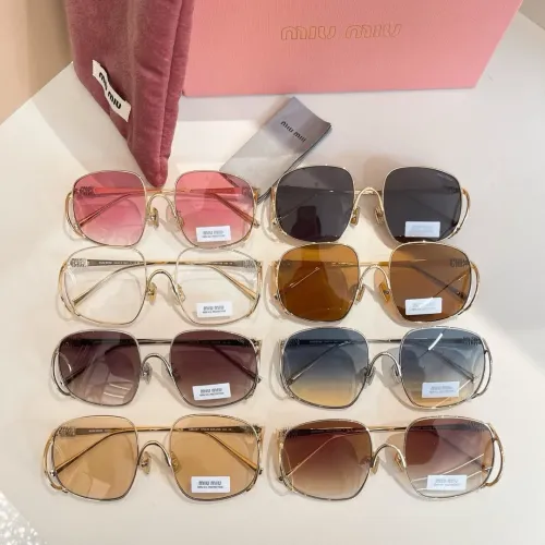 Cheap MIU MIU AAA Quality Sunglasses #1416323 Replica Wholesale [$64.00 USD] [ITEM#1416323] on Replica MIU MIU AAA Sunglasses