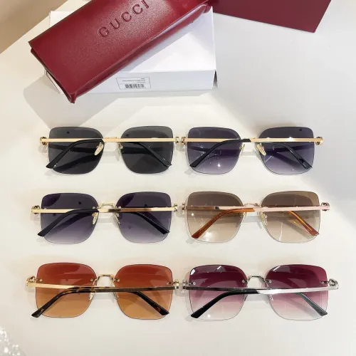Cheap Gucci AAA Quality Sunglasses #1416360 Replica Wholesale [$64.00 USD] [ITEM#1416360] on Replica Gucci AAA Quality Sunglasses