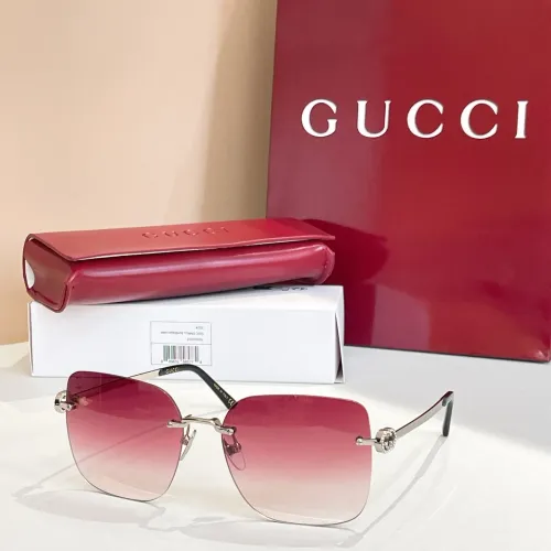 Gucci AAA Quality Sunglasses #1416363