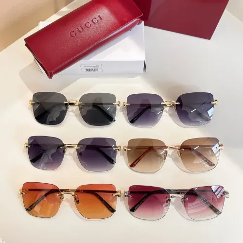 Cheap Gucci AAA Quality Sunglasses #1416363 Replica Wholesale [$64.00 USD] [ITEM#1416363] on Replica Gucci AAA Quality Sunglasses