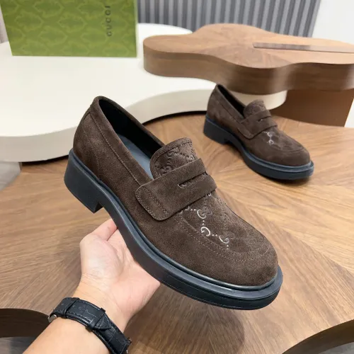 Cheap Gucci Oxfords Shoes For Men #1416364 Replica Wholesale [$132.00 USD] [ITEM#1416364] on Replica Gucci Oxfords Shoes