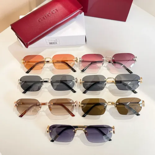 Cheap Gucci AAA Quality Sunglasses #1416372 Replica Wholesale [$64.00 USD] [ITEM#1416372] on Replica Gucci AAA Quality Sunglasses