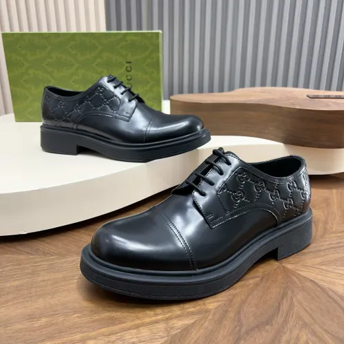 Cheap Gucci Oxfords Shoes For Men #1416416 Replica Wholesale [$132.00 USD] [ITEM#1416416] on Replica Gucci Oxfords Shoes