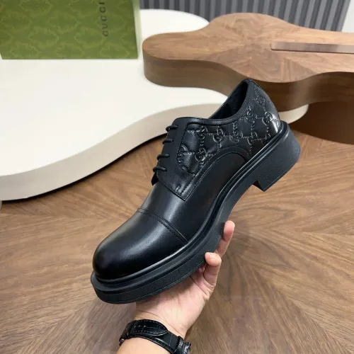 Cheap Gucci Oxfords Shoes For Men #1416417 Replica Wholesale [$132.00 USD] [ITEM#1416417] on Replica Gucci Oxfords Shoes