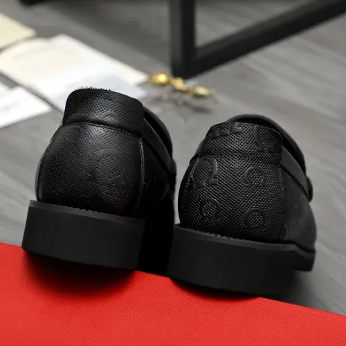 Cheap Salvatore Ferragamo Leather Shoes For Men #1416446 Replica Wholesale [$98.00 USD] [ITEM#1416446] on Replica Salvatore Ferragamo Leather Shoes