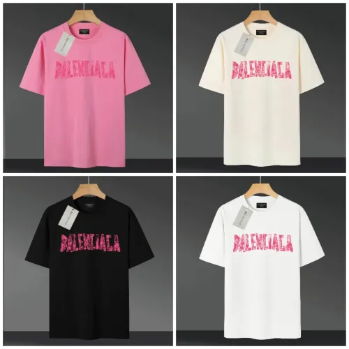 Cheap Balenciaga T-Shirts Short Sleeved For Unisex #1416470 Replica Wholesale [$39.00 USD] [ITEM#1416470] on Replica Balenciaga T-Shirts