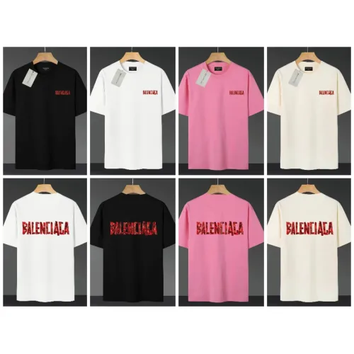 Cheap Balenciaga T-Shirts Short Sleeved For Unisex #1416479 Replica Wholesale [$39.00 USD] [ITEM#1416479] on Replica Balenciaga T-Shirts