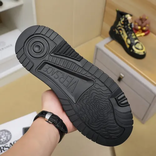 Cheap Versace High Tops Shoes For Men #1416498 Replica Wholesale [$85.00 USD] [ITEM#1416498] on Replica Versace High Tops Shoes