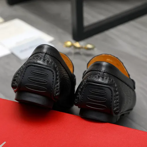 Cheap Salvatore Ferragamo Leather Shoes For Men #1416524 Replica Wholesale [$76.00 USD] [ITEM#1416524] on Replica Salvatore Ferragamo Leather Shoes