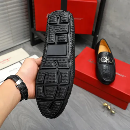 Cheap Salvatore Ferragamo Leather Shoes For Men #1416526 Replica Wholesale [$76.00 USD] [ITEM#1416526] on Replica Salvatore Ferragamo Leather Shoes
