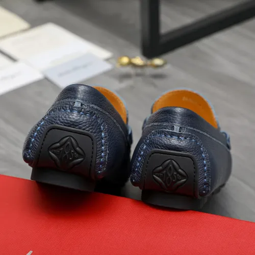 Cheap Salvatore Ferragamo Leather Shoes For Men #1416528 Replica Wholesale [$76.00 USD] [ITEM#1416528] on Replica Salvatore Ferragamo Leather Shoes
