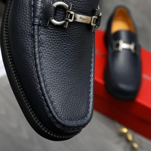 Cheap Salvatore Ferragamo Leather Shoes For Men #1416532 Replica Wholesale [$96.00 USD] [ITEM#1416532] on Replica Salvatore Ferragamo Leather Shoes