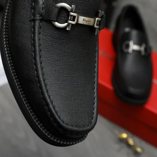 Cheap Salvatore Ferragamo Leather Shoes For Men #1416533 Replica Wholesale [$96.00 USD] [ITEM#1416533] on Replica Salvatore Ferragamo Leather Shoes