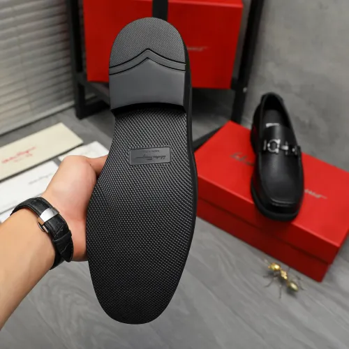 Cheap Salvatore Ferragamo Leather Shoes For Men #1416537 Replica Wholesale [$96.00 USD] [ITEM#1416537] on Replica Salvatore Ferragamo Leather Shoes