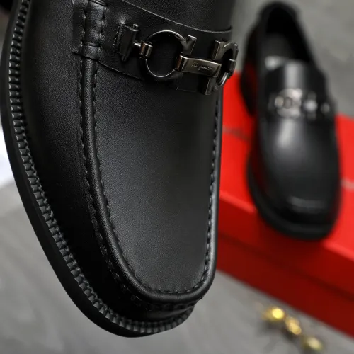 Cheap Salvatore Ferragamo Leather Shoes For Men #1416539 Replica Wholesale [$96.00 USD] [ITEM#1416539] on Replica Salvatore Ferragamo Leather Shoes