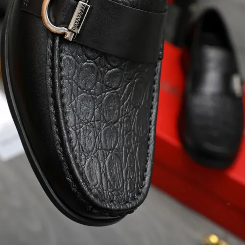 Cheap Salvatore Ferragamo Leather Shoes For Men #1416547 Replica Wholesale [$88.00 USD] [ITEM#1416547] on Replica Salvatore Ferragamo Leather Shoes