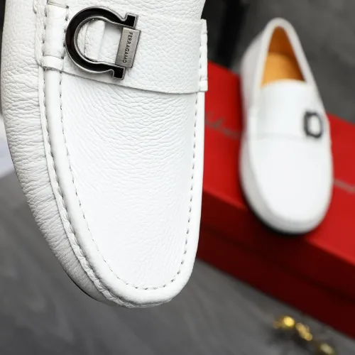 Cheap Salvatore Ferragamo Leather Shoes For Men #1416548 Replica Wholesale [$76.00 USD] [ITEM#1416548] on Replica Salvatore Ferragamo Leather Shoes
