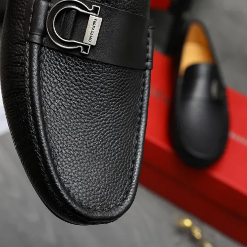 Cheap Salvatore Ferragamo Leather Shoes For Men #1416550 Replica Wholesale [$76.00 USD] [ITEM#1416550] on Replica Salvatore Ferragamo Leather Shoes