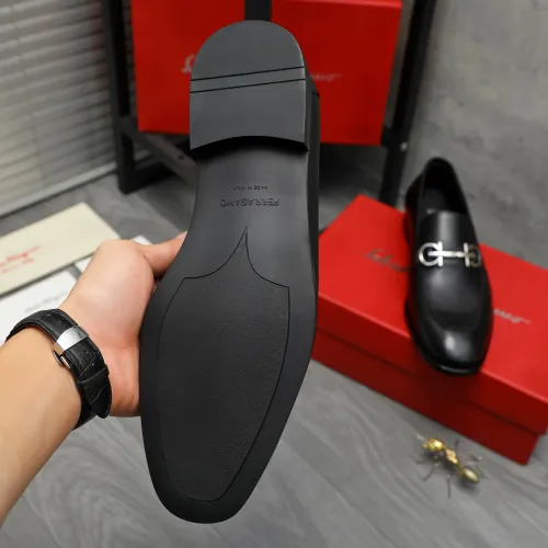 Cheap Salvatore Ferragamo Leather Shoes For Men #1416561 Replica Wholesale [$88.00 USD] [ITEM#1416561] on Replica Salvatore Ferragamo Leather Shoes