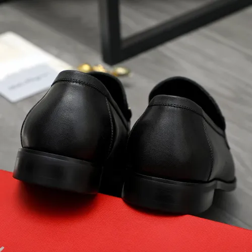 Cheap Salvatore Ferragamo Leather Shoes For Men #1416561 Replica Wholesale [$88.00 USD] [ITEM#1416561] on Replica Salvatore Ferragamo Leather Shoes