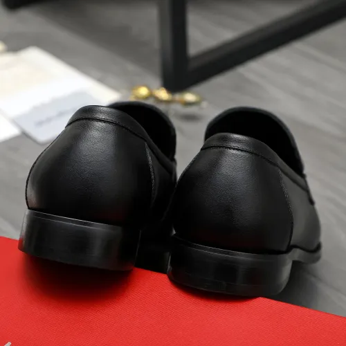Cheap Salvatore Ferragamo Leather Shoes For Men #1416563 Replica Wholesale [$88.00 USD] [ITEM#1416563] on Replica Salvatore Ferragamo Leather Shoes