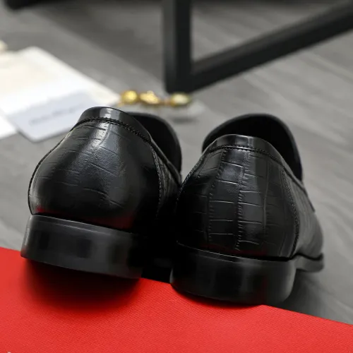 Cheap Salvatore Ferragamo Leather Shoes For Men #1416565 Replica Wholesale [$88.00 USD] [ITEM#1416565] on Replica Salvatore Ferragamo Leather Shoes