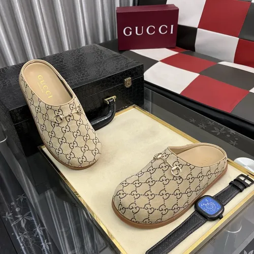 Cheap Gucci Slippers For Men #1416710 Replica Wholesale [$85.00 USD] [ITEM#1416710] on Replica Gucci Slippers
