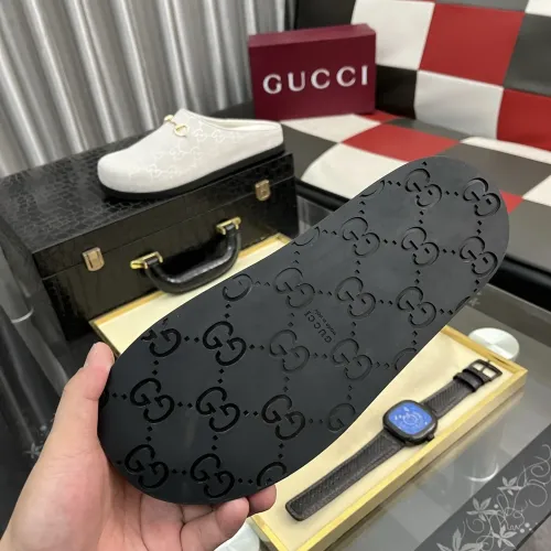 Cheap Gucci Slippers For Men #1416712 Replica Wholesale [$85.00 USD] [ITEM#1416712] on Replica Gucci Slippers
