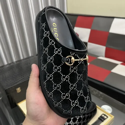 Cheap Gucci Slippers For Men #1416716 Replica Wholesale [$88.00 USD] [ITEM#1416716] on Replica Gucci Slippers