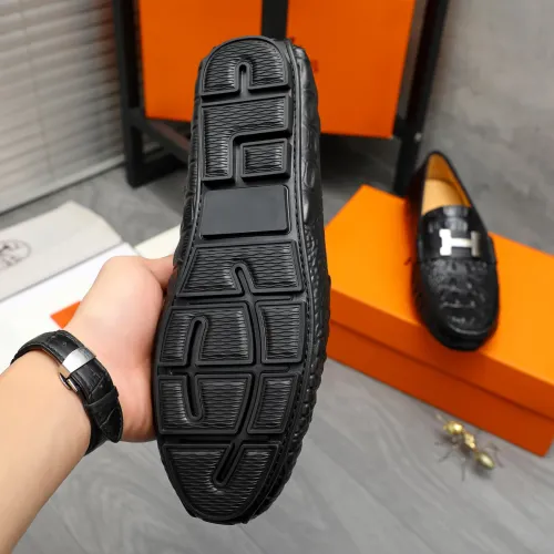 Cheap Hermes Leather Shoes For Men #1416930 Replica Wholesale [$76.00 USD] [ITEM#1416930] on Replica Hermes Leather Shoes