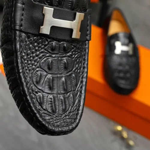 Cheap Hermes Leather Shoes For Men #1416930 Replica Wholesale [$76.00 USD] [ITEM#1416930] on Replica Hermes Leather Shoes
