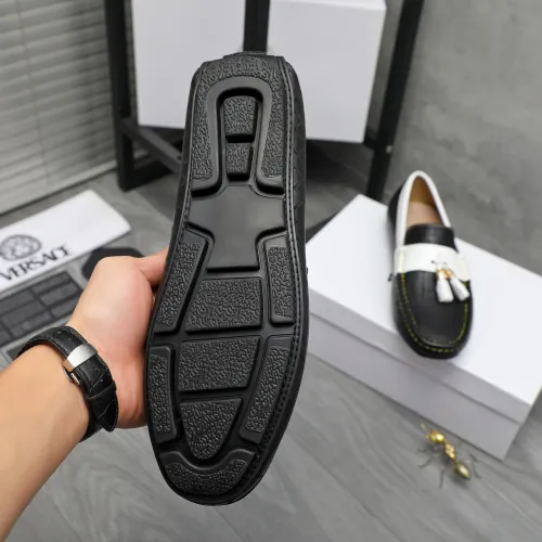 Cheap Versace Leather Shoes For Men #1416941 Replica Wholesale [$76.00 USD] [ITEM#1416941] on Replica Versace Leather Shoes