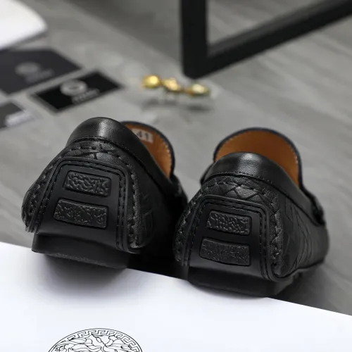 Cheap Versace Leather Shoes For Men #1416942 Replica Wholesale [$76.00 USD] [ITEM#1416942] on Replica Versace Leather Shoes