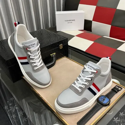 Cheap Thom Browne TB High Tops Shoes For Men #1416957 Replica Wholesale [$76.00 USD] [ITEM#1416957] on Replica Thom Browne TB High Tops Shoes