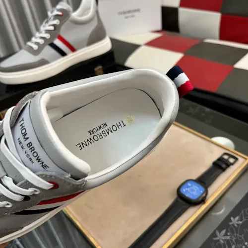 Cheap Thom Browne TB High Tops Shoes For Men #1416957 Replica Wholesale [$76.00 USD] [ITEM#1416957] on Replica Thom Browne TB High Tops Shoes