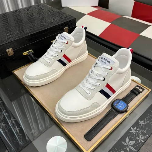 Cheap Thom Browne TB High Tops Shoes For Men #1416958 Replica Wholesale [$76.00 USD] [ITEM#1416958] on Replica Thom Browne TB High Tops Shoes