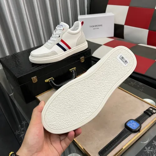 Cheap Thom Browne TB High Tops Shoes For Men #1416958 Replica Wholesale [$76.00 USD] [ITEM#1416958] on Replica Thom Browne TB High Tops Shoes