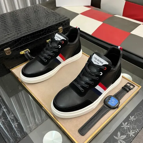 Cheap Thom Browne TB High Tops Shoes For Men #1416959 Replica Wholesale [$76.00 USD] [ITEM#1416959] on Replica Thom Browne TB High Tops Shoes
