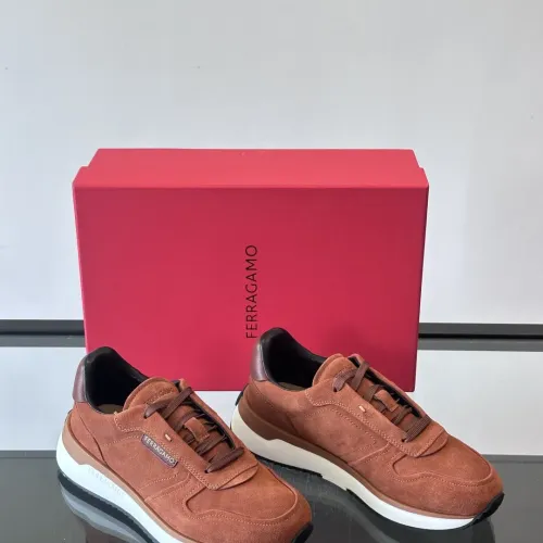 Cheap Salvatore Ferragamo Casual Shoes For Men #1416967 Replica Wholesale [$88.00 USD] [ITEM#1416967] on Replica Salvatore Ferragamo Casual Shoes