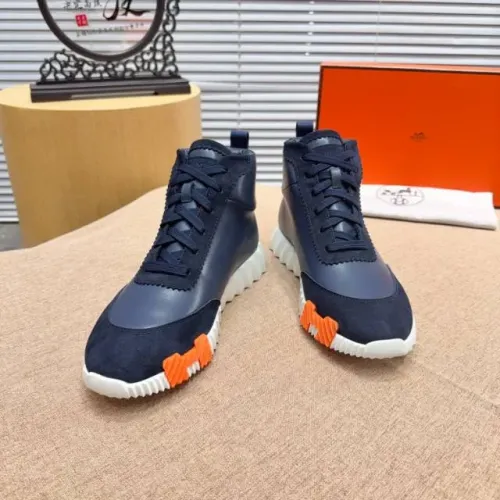 Cheap Hermes High Tops Shoes For Men #1416998 Replica Wholesale [$80.00 USD] [ITEM#1416998] on Replica Hermes High Tops Shoes