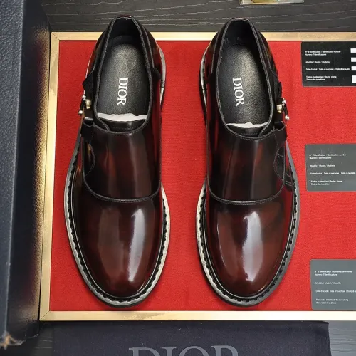Cheap Christian Dior Leather Shoes For Men #1417126 Replica Wholesale [$105.00 USD] [ITEM#1417126] on Replica Christian Dior Leather Shoes