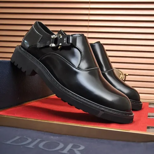 Cheap Christian Dior Leather Shoes For Men #1417128 Replica Wholesale [$105.00 USD] [ITEM#1417128] on Replica Christian Dior Leather Shoes
