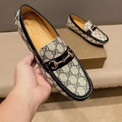 Cheap Gucci Oxfords Shoes For Men #1417130 Replica Wholesale [$76.00 USD] [ITEM#1417130] on Replica Gucci Oxfords Shoes