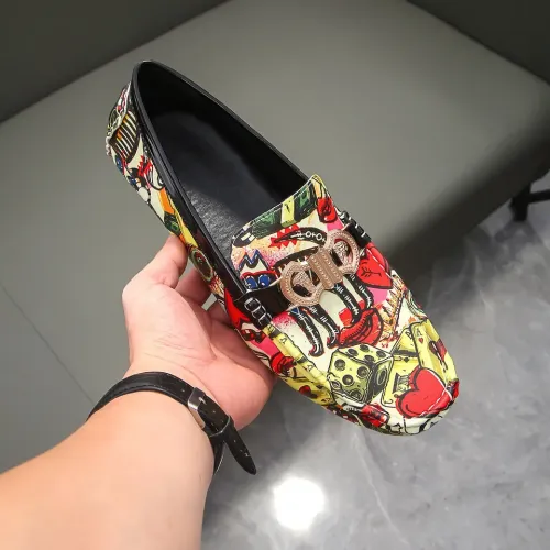 Cheap Versace Leather Shoes For Men #1417132 Replica Wholesale [$76.00 USD] [ITEM#1417132] on Replica Versace Leather Shoes