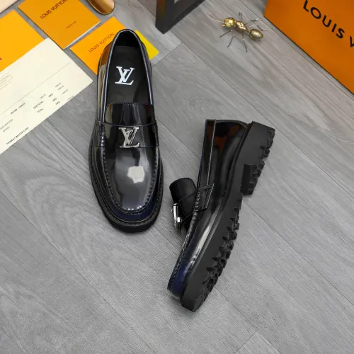 Cheap Louis Vuitton LV Oxfords Shoes For Men #1417137 Replica Wholesale [$92.00 USD] [ITEM#1417137] on Replica Louis Vuitton LV Oxfords Shoes