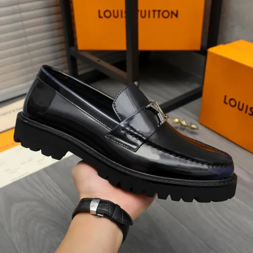 Cheap Louis Vuitton LV Oxfords Shoes For Men #1417137 Replica Wholesale [$92.00 USD] [ITEM#1417137] on Replica Louis Vuitton LV Oxfords Shoes