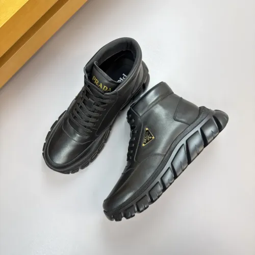 Cheap Prada Boots For Men #1417147 Replica Wholesale [$145.00 USD] [ITEM#1417147] on Replica Prada Boots