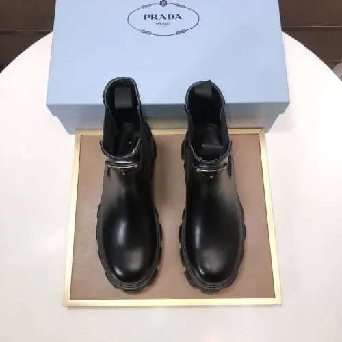 Cheap Prada Boots For Men #1417152 Replica Wholesale [$118.00 USD] [ITEM#1417152] on Replica Prada Boots
